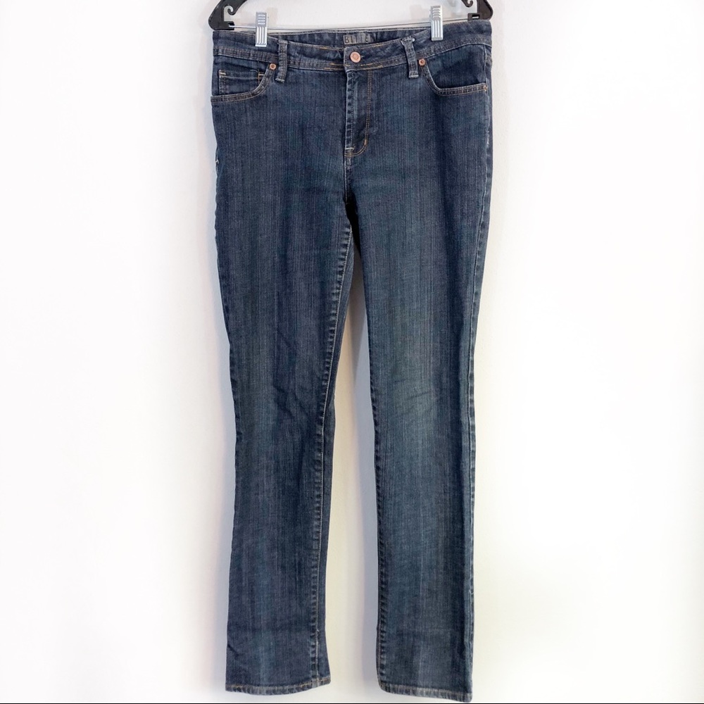 Bitten SJP denim blue jeans stretch straight 12L